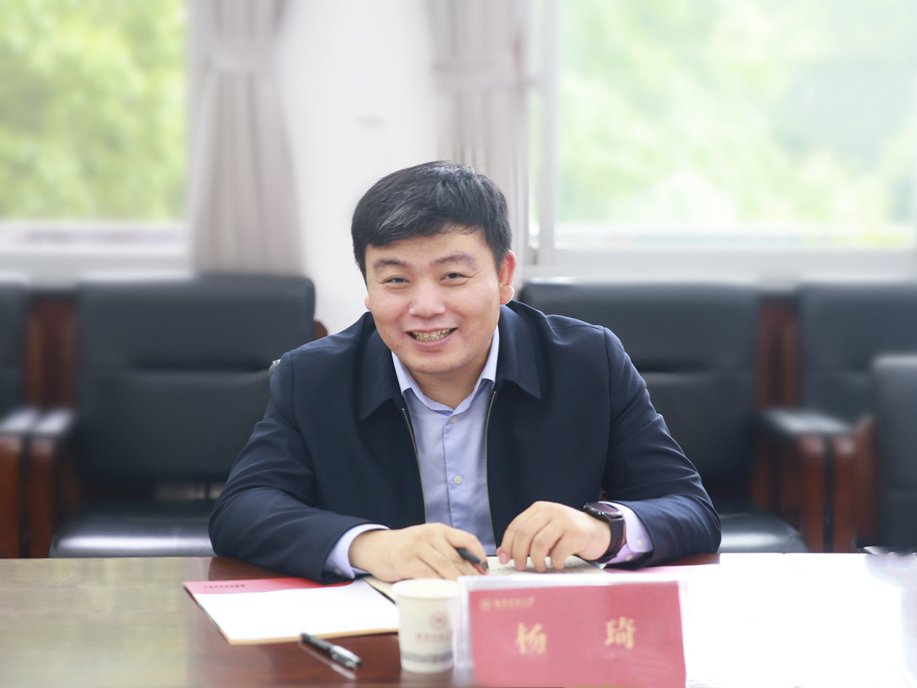 省委外事办副主任杨琦来校调研-湖南师范大学网站