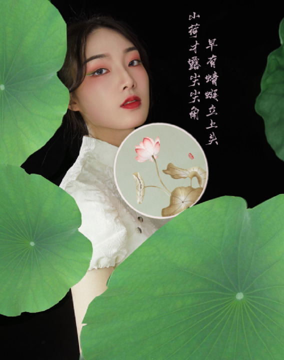 以“莲”赏诗,以诗入镜